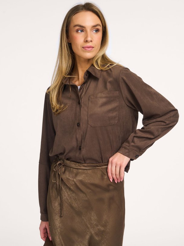 Modstrom Britney geweven blouse - Bruin Ontdek de Britney geweven blouse van Modstrom in de kleur Bruin bij Orangebag. Op werkdagen voor 21:45 besteld, morgen in huis.
