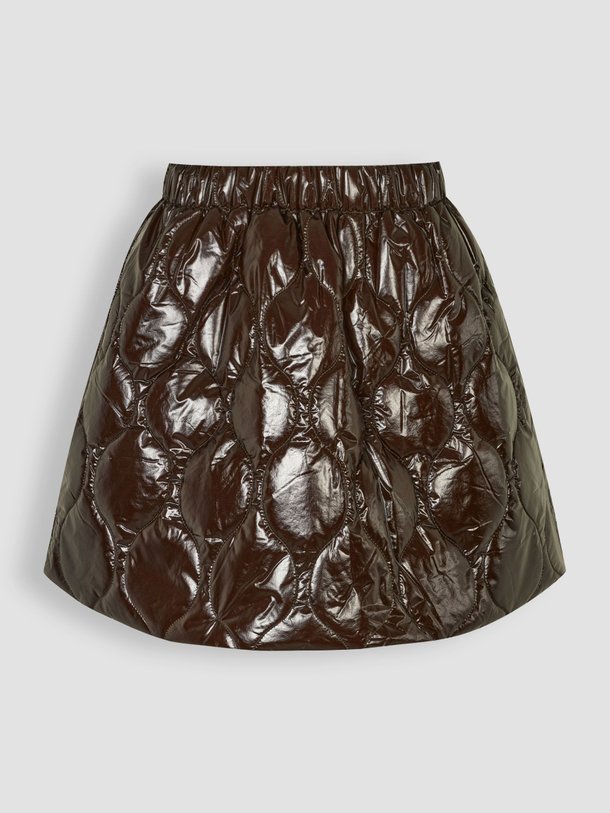 Ontdek de Sierra geweven gewatteerde rok van Baum und Pferdgarten in de kleur donkerbruin bij Orangebag. Op werkdagen voor 21:45 besteld, morgen in huis.