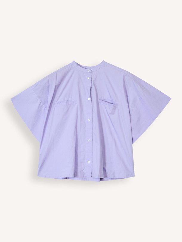 Ontdek de Cloe katoenen blouse van Bellerose in de kleur Lila bij Orangebag. Op werkdagen voor 21:45 besteld, morgen in huis.