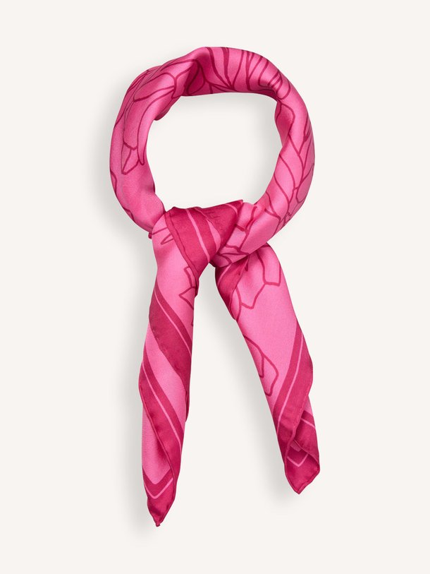 Ontdek de Sia zijden sjaal van Becksondergaard in de kleur Roze bij Orangebag. Op werkdagen voor 21:45 besteld, morgen in huis.
