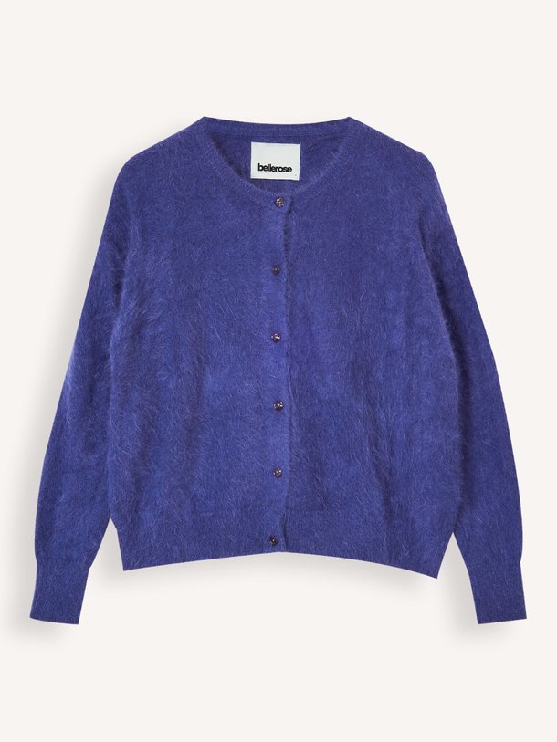 Ontdek de Dathan angoramix vest van Bellerose in de kleur Donkerblauw bij Orangebag. Op werkdagen voor 21:45 besteld, morgen in huis.