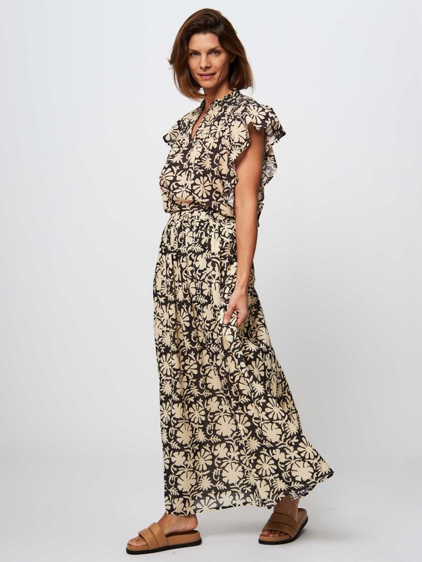 Ontdek de Nina katoenen maxi rok met print van By-Bar in de kleur ecru bij Orangebag. Op werkdagen voor 21:45 besteld, morgen in huis.
