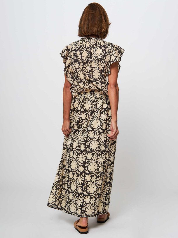 Ontdek de Nina katoenen maxi rok met print van By-Bar in de kleur ecru bij Orangebag. Op werkdagen voor 21:45 besteld, morgen in huis.