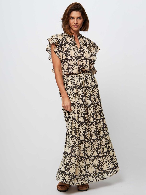 Ontdek de Nina katoenen maxi rok met print van By-Bar in de kleur ecru bij Orangebag. Op werkdagen voor 21:45 besteld, morgen in huis.