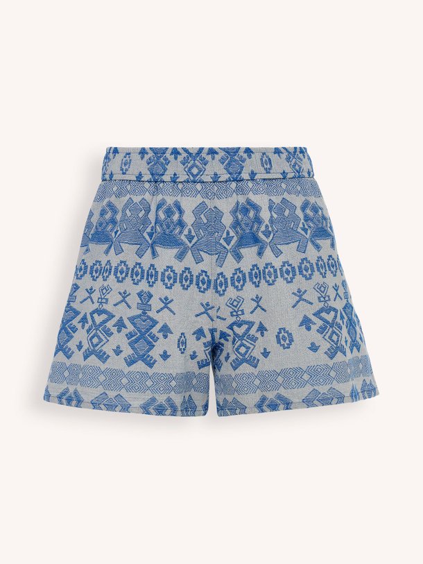 Ontdek de Daylight katoenen short van Devotion in de kleur Blauw bij Orangebag. Op werkdagen voor 21:45 besteld, morgen in huis.