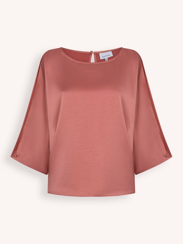 Ontdek de Risette geweven satijnlook top van Dante 6 in de kleur Koraal bij Orangebag. Op werkdagen voor 21:45 besteld, morgen in huis.