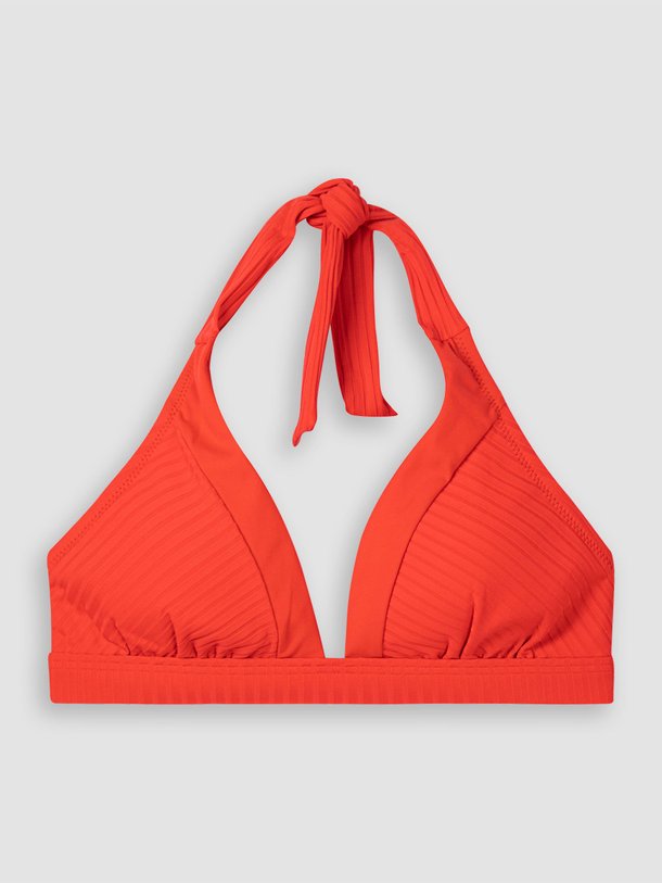 Ontdek de Scarlett voorgevormde bikinitop met structuur van Cyell in de kleur rood bij Orangebag. Op werkdagen voor 21:45 besteld, morgen in huis.