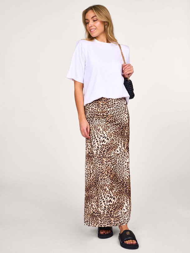 Ontdek de Leelo geweven rok met leopard print van Gestuz in de kleur bruin bij Orangebag. Op werkdagen voor 21:45 besteld, morgen in huis.