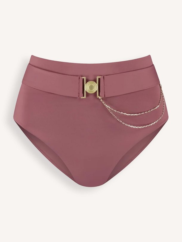 Ontdek de Wild Ginger high waist bikinislip van Cyell in de kleur Oud roze bij Orangebag. Op werkdagen voor 21:45 besteld, morgen in huis.