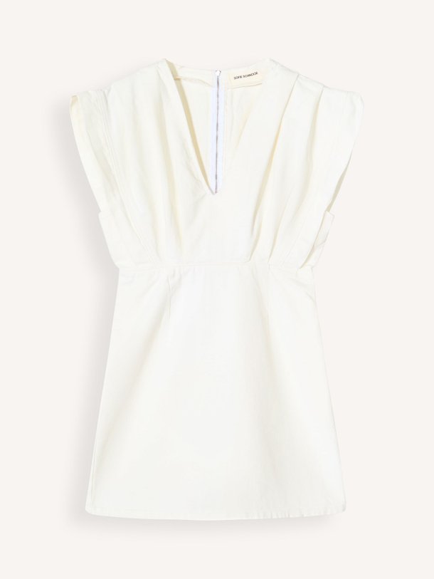 Ontdek de Enya denim jurk van Sofie Schnoor in de kleur Off-white bij Orangebag. Op werkdagen voor 21:45 besteld, morgen in huis.