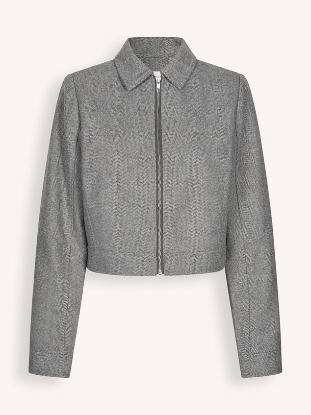 Ontdek de Lissie wolmix jasje van Modstrom in de kleur grijs bij Orangebag. Op werkdagen voor 21:45 besteld, morgen in huis.