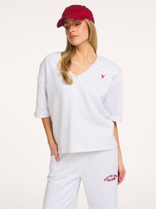 Ontdek de Katoenmix gemêleerde sweater van Alix The Label bij Orangebag. Op werkdagen voor 21:45 besteld, morgen in huis.