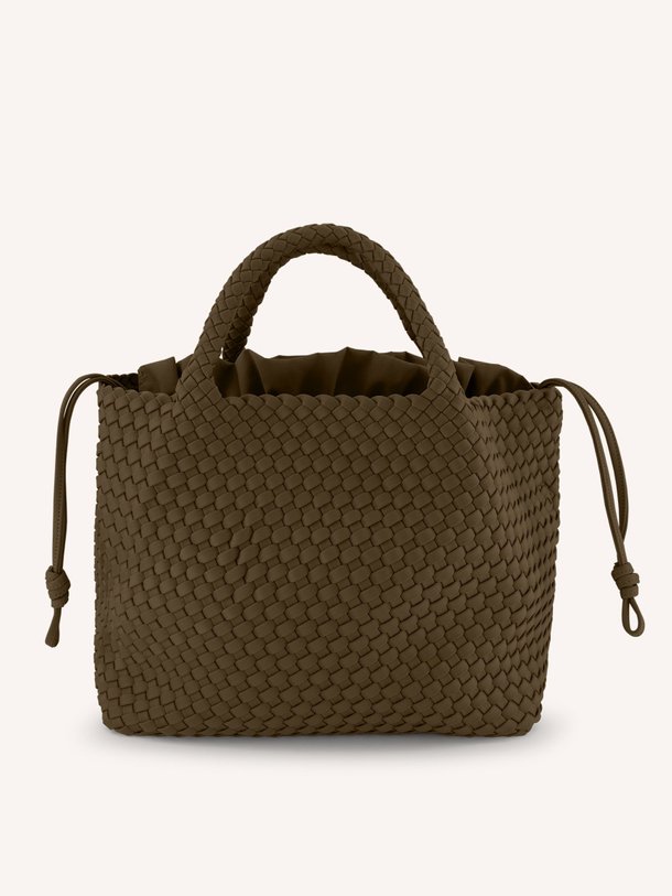 Ontdek de Gevlochten handtas medium van Marrea in de kleur bruin bij Orangebag. Op werkdagen voor 21:45 besteld, morgen in huis.