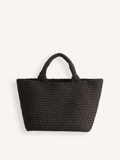 Ontdek de Gevlochten handtas medium van Marrea in de kleur donkerbruin bij Orangebag. Op werkdagen voor 21:45 besteld, morgen in huis.