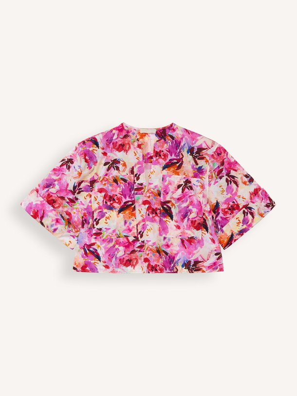 Ontdek de Suri katoenen blouse met print van Ulla Johnson in de kleur roze bij Orangebag. Op werkdagen voor 21:45 besteld, morgen in huis.