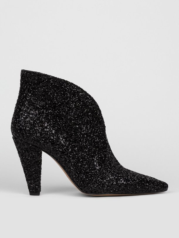 Ontdek de Manhattan lederen glitter enkellaarzen van Silver Grace in de kleur zwart bij Orangebag. Op werkdagen voor 21:45 besteld, morgen in huis.
