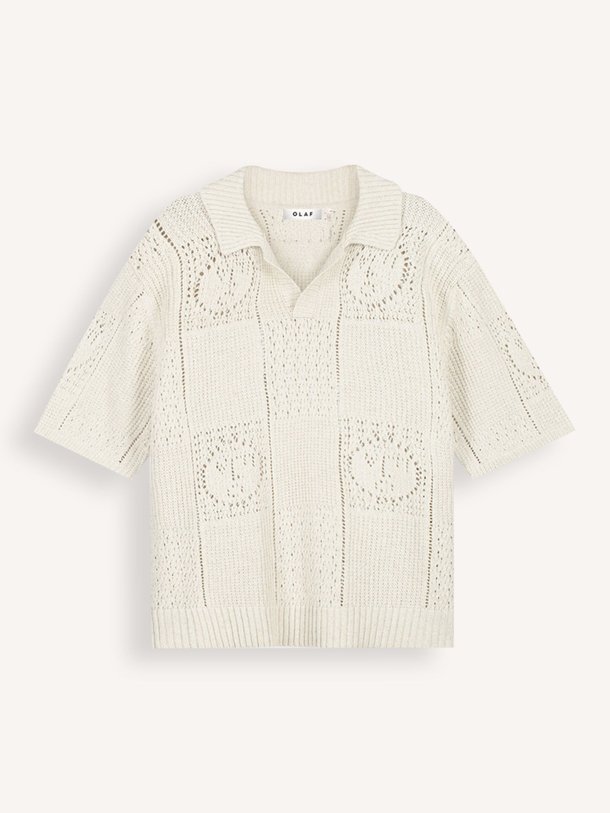 Ontdek de Linnenmix polo van OLAF in de kleur Off-white bij Orangebag. Op werkdagen voor 21:45 besteld, morgen in huis.