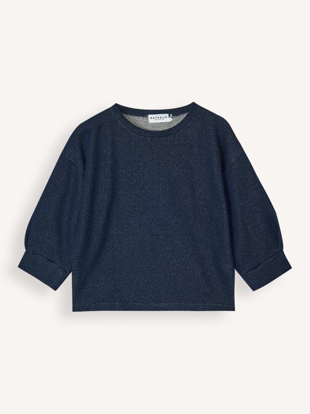 Ontdek de Cava katoenmix lurex sweater van Nathalie Vleeschouwer in de kleur Donkerblauw bij Orangebag. Op werkdagen voor 21:45 besteld, morgen in huis.