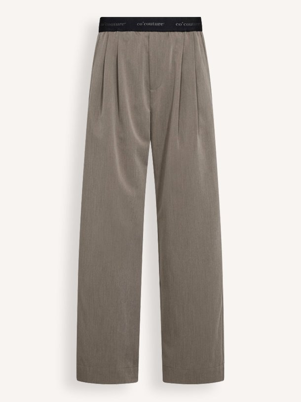 Ontdek de Tenga viscosemix broek van Co'Couture in de kleur Bruin bij Orangebag. Op werkdagen voor 21:45 besteld, morgen in huis.