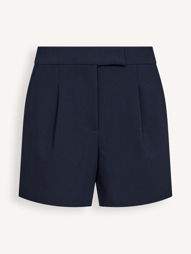 Ontdek de Vola viscosemix short van Co'Couture in de kleur donkerblauw bij Orangebag. Op werkdagen voor 21:45 besteld, morgen in huis.