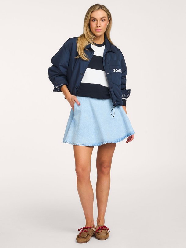 Ontdek de Penny denim rok van Johny in de kleur Blauw bij Orangebag. Op werkdagen voor 21:45 besteld, morgen in huis.