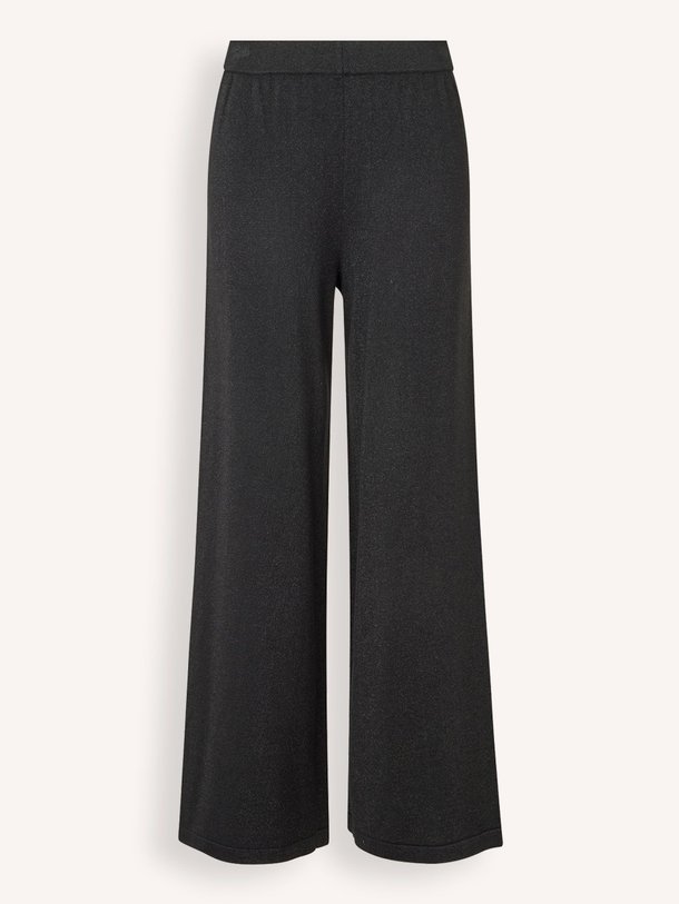 Ontdek de Agadir viscosemix broek met lurex van Lollys Laundry in de kleur zwart bij Orangebag. Op werkdagen voor 21:45 besteld, morgen in huis.