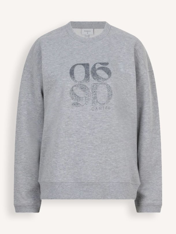Ontdek de Monogram organic cottonmix logo sweater van Dante 6 in de kleur lichtgrijs bij Orangebag. Op werkdagen voor 21:45 besteld, morgen in huis.