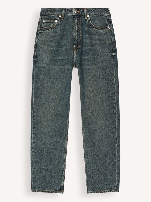 Ontdek de Samarianne mid waist straight cropped jeans van Samsoe Samsoe in de kleur Donkerblauw bij Orangebag. Op werkdagen voor 21:45 besteld, morgen in huis.