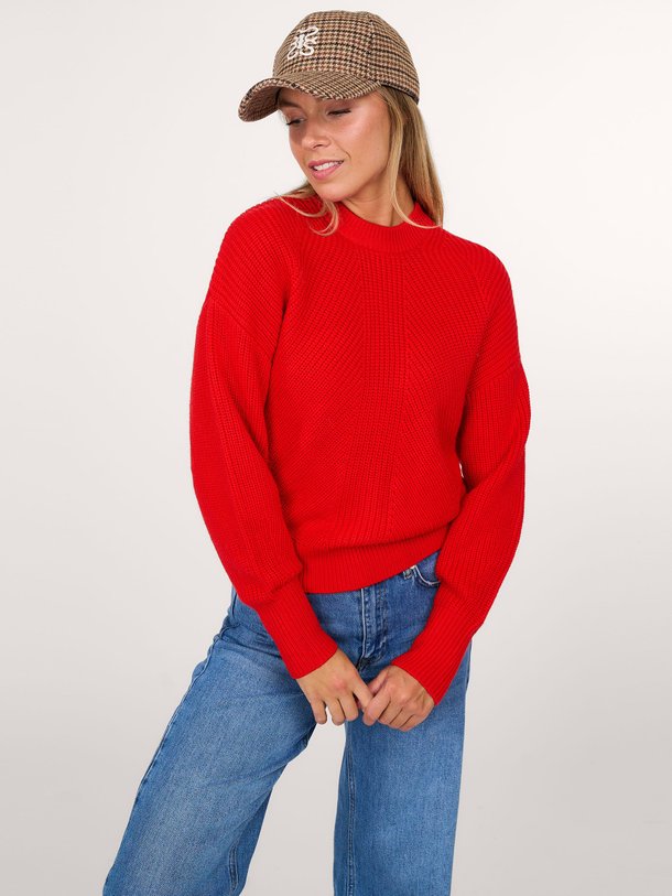 Ontdek de K204 Merino wollen trui van Majestic Filatures in de kleur rood bij Orangebag. Op werkdagen voor 21:45 besteld, morgen in huis.