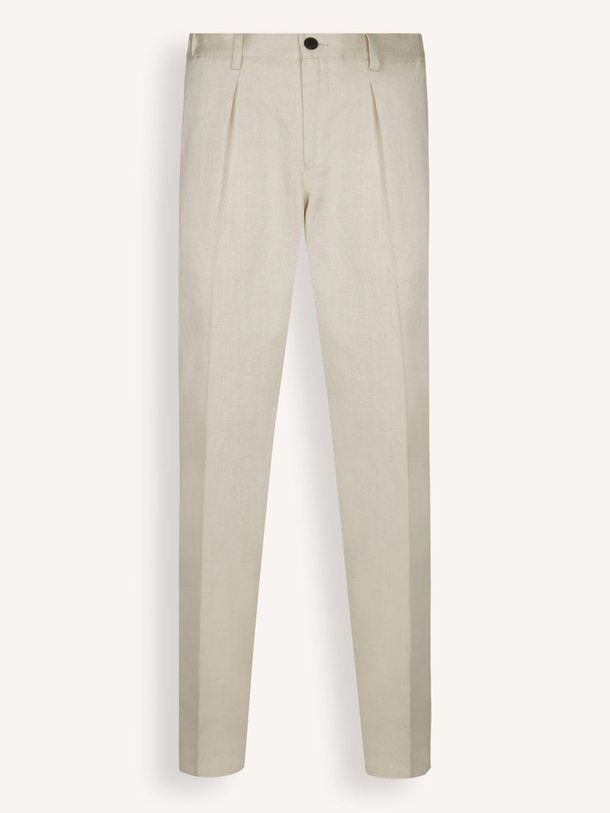 Ontdek de Katoen/linnenmix broek van Profuomo in de kleur zand bij Orangebag. Op werkdagen voor 21:45 besteld, morgen in huis.