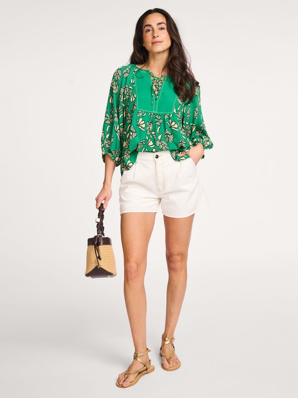 Ontdek de Denim short van Semicouture in de kleur off-white bij Orangebag. Op werkdagen voor 21:45 besteld, morgen in huis.