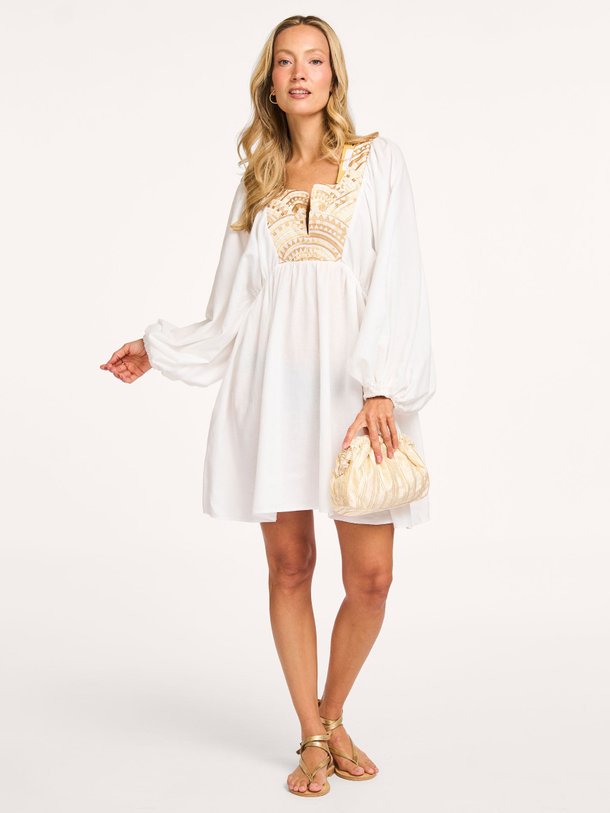 Ontdek de Katoenen jurk van Greek Archaic Kori in de kleur wit bij Orangebag. Op werkdagen voor 21:45 besteld, morgen in huis.