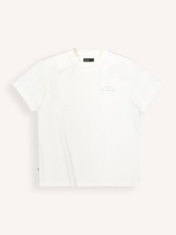 Ontdek de Organic cotton T-shirt met print van Butcher of Blue in de kleur Off-white bij Orangebag. Op werkdagen voor 21:45 besteld, morgen in huis.