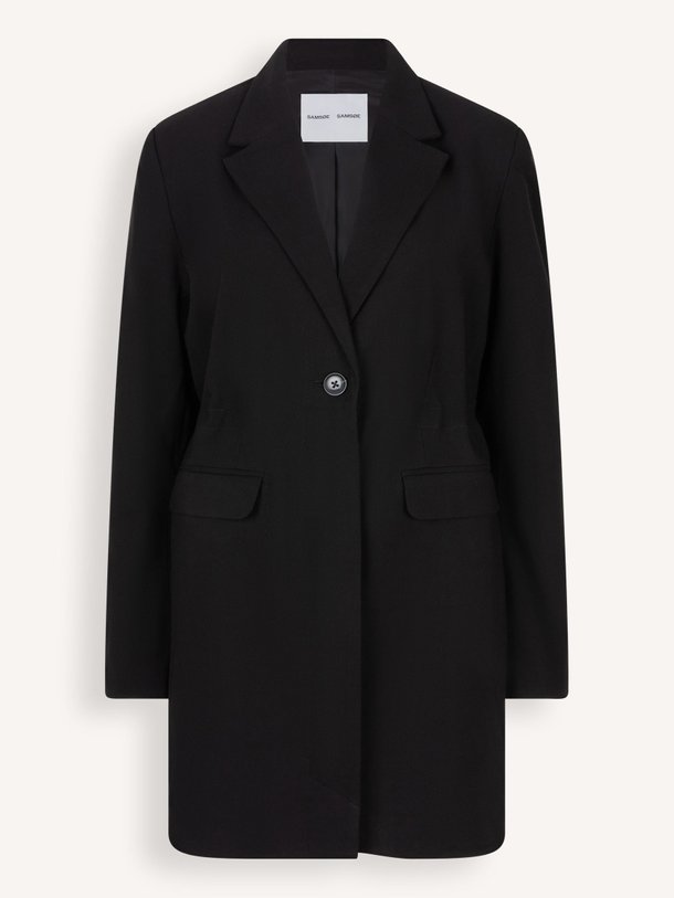 Ontdek de Samaj viscose/wolmix blazer dress van Samsoe Samsoe in de kleur zwart bij Orangebag. Op werkdagen voor 21:45 besteld, morgen in huis.