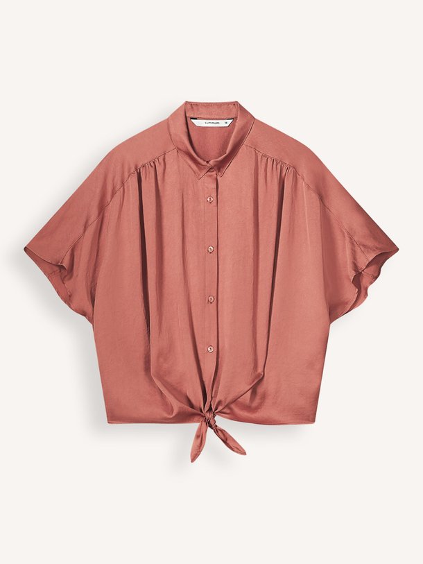Ontdek de Geweven blouse van Summum in de kleur oud roze bij Orangebag. Op werkdagen voor 21:45 besteld, morgen in huis.