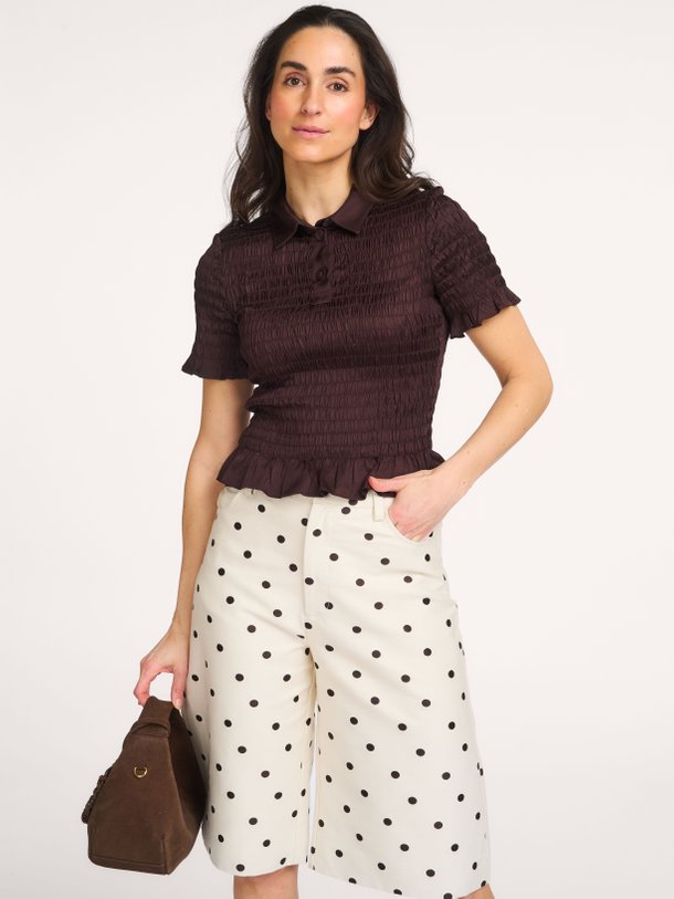 Baum und Pferdgarten Myka viscose top - Bruin Ontdek de Myka viscose top van Baum und Pferdgarten in de kleur Bruin bij Orangebag. Op werkdagen voor 21:45 besteld, morgen in huis.