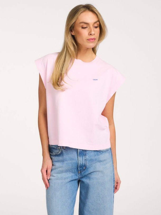 Ontdek de Mason katoenen top van By-Bar in de kleur Lichtroze bij Orangebag. Op werkdagen voor 21:45 besteld, morgen in huis.