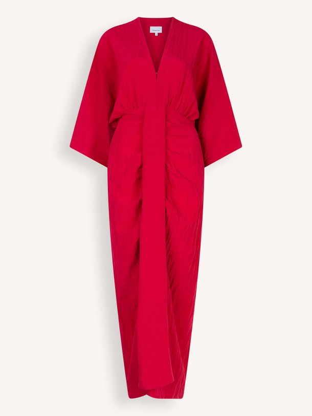 Ontdek de Bradshaw viscosemix maxi jurk van Dante 6 in de kleur Rood bij Orangebag. Op werkdagen voor 21:45 besteld, morgen in huis.