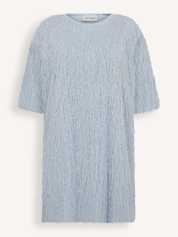 Ontdek de Fallon geweven jurk met franjes van Copenhagen Muse in de kleur Blauw bij Orangebag. Op werkdagen voor 21:45 besteld, morgen in huis.
