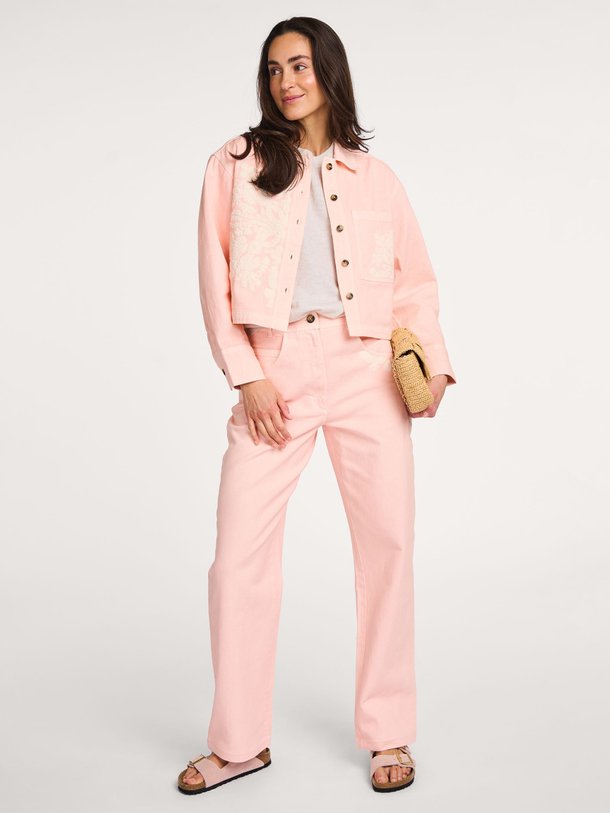 Ontdek de Adonis high waist straight fit jeans van Antik Batik in de kleur roze bij Orangebag. Op werkdagen voor 21:45 besteld, morgen in huis.