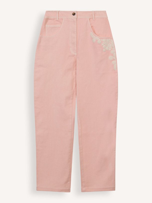 Ontdek de Adonis high waist straight fit jeans van Antik Batik in de kleur roze bij Orangebag. Op werkdagen voor 21:45 besteld, morgen in huis.