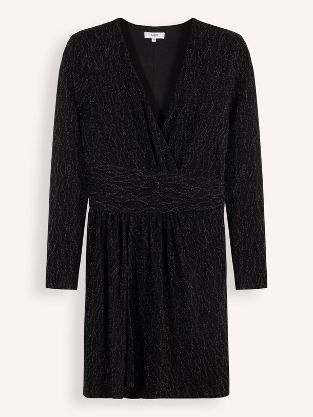 Ontdek de Cadix geweven jurk met lurex van Suncoo in de kleur zwart bij Orangebag. Op werkdagen voor 21:45 besteld, morgen in huis.