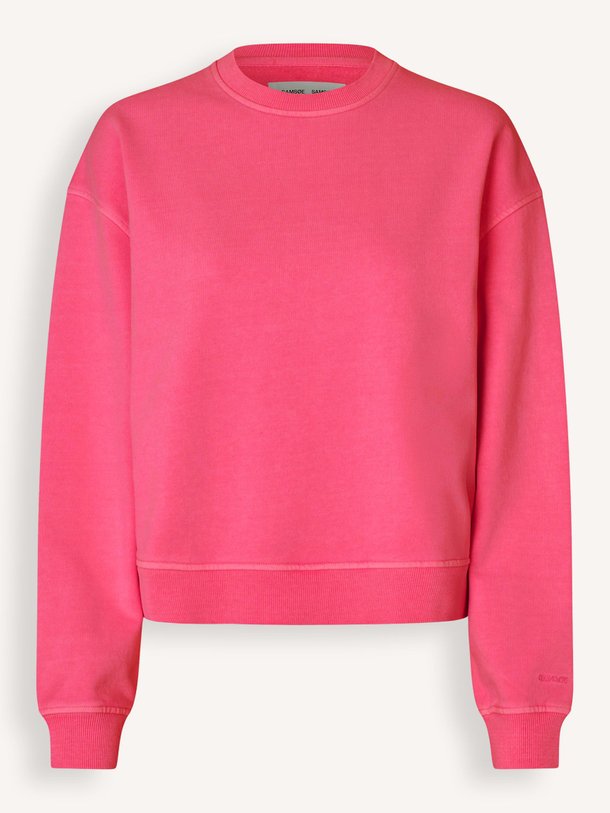 Ontdek de Savan organic cotton sweater van Samsoe Samsoe in de kleur Roze bij Orangebag. Op werkdagen voor 21:45 besteld, morgen in huis.