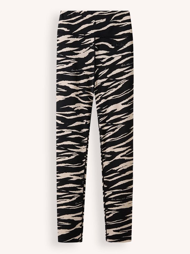 Ontdek de Lea viscosemix sportlegging met print van Lala Berlin in de kleur Zwart bij Orangebag. Op werkdagen voor 21:45 besteld, morgen in huis.