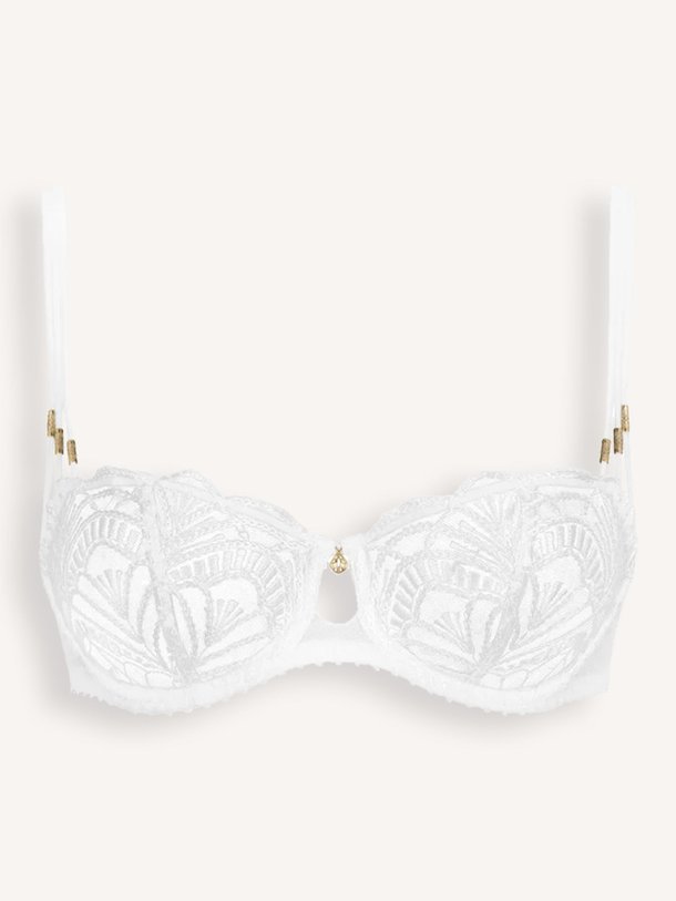 Ontdek de Vibes kanten beha van Aubade in de kleur wit bij Orangebag. Op werkdagen voor 21:45 besteld, morgen in huis.