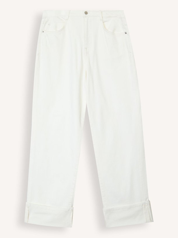 Ontdek de Mid waist loose fit jeans van Summum in de kleur Wit bij Orangebag. Op werkdagen voor 21:45 besteld, morgen in huis.