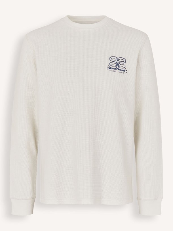 Ontdek de Safellow organic cottonmix longsleeve van Samsoe Samsoe in de kleur Crème bij Orangebag. Op werkdagen voor 21:45 besteld, morgen in huis.