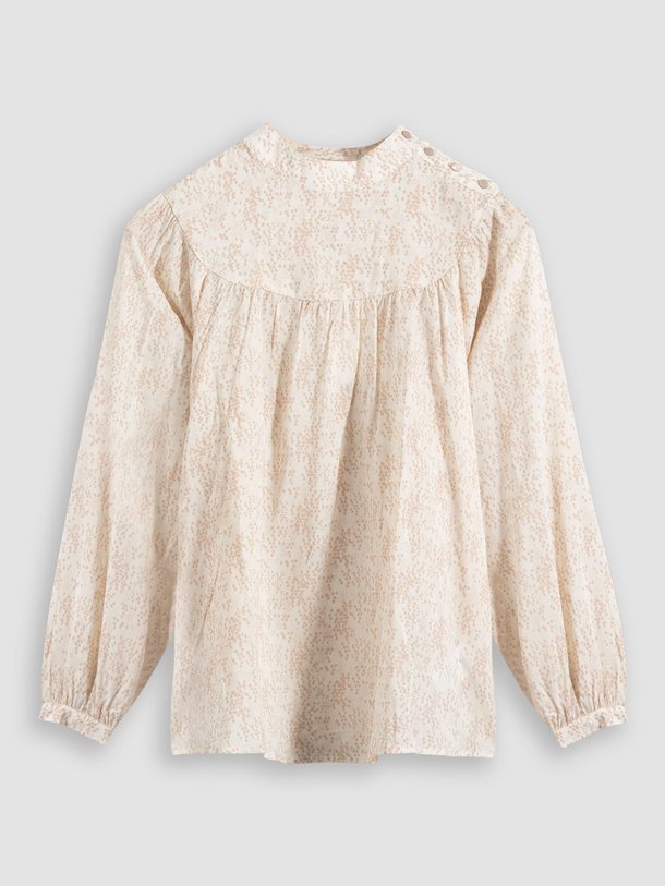Ontdek de Lyocell top met print van Yaya in de kleur zand bij Orangebag. Op werkdagen voor 21:45 besteld, morgen in huis.