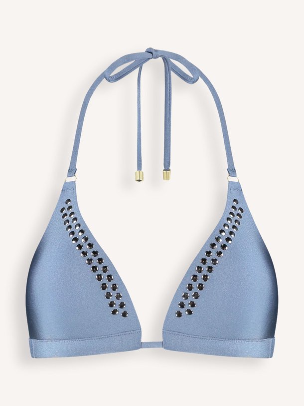 Ontdek de Inifinty voorgevormde bikinitop van Cyell in de kleur Blauw bij Orangebag. Op werkdagen voor 21:45 besteld, morgen in huis.