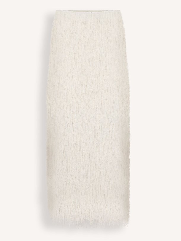 Ontdek de Fallon geweven rok met franjes van Copenhagen Muse in de kleur crème bij Orangebag. Op werkdagen voor 21:45 besteld, morgen in huis.